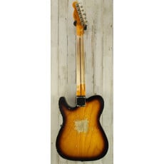 Fender NEW Fender Custom Shop CuNiFe Blackguard Bigsby Telecaster - Faded Aged 2-Color Sunburst (160)