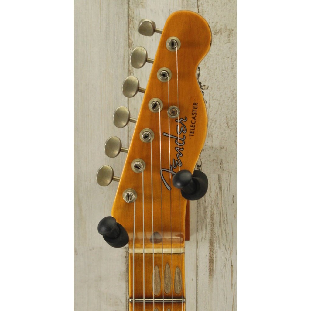 Fender NEW Fender Custom Shop CuNiFe Blackguard Bigsby Telecaster - Faded Aged 2-Color Sunburst (160)