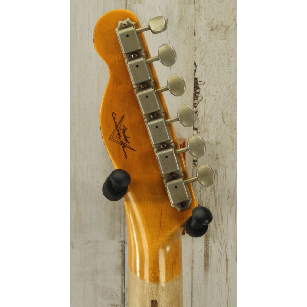 Fender NEW Fender Custom Shop CuNiFe Blackguard Bigsby Telecaster - Faded Aged 2-Color Sunburst (160)