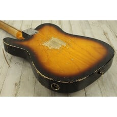 Fender NEW Fender Custom Shop CuNiFe Blackguard Bigsby Telecaster - Faded Aged 2-Color Sunburst (160)
