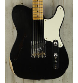 Fender NEW Fender Custom Shop Limited Edition Red Hot Esquire Relic - Aged Black (838)