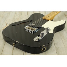 Fender NEW Fender Custom Shop Limited Edition Red Hot Esquire Relic - Aged Black (838)