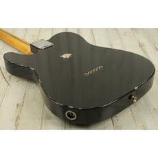 Fender NEW Fender Custom Shop Limited Edition Red Hot Esquire Relic - Aged Black (838)