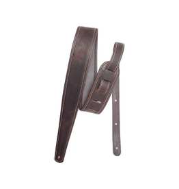 LM NEW LM Premier Guitar Strap - Chocolate