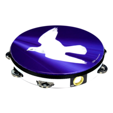 Remo NEW Remo Praise Tambourine - Religious Dove - 10"