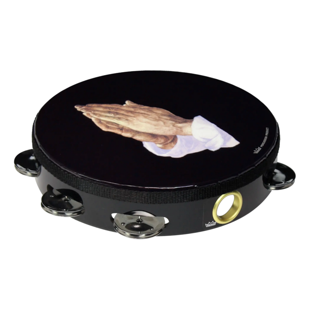 Remo NEW Remo Praise Tambourine - Praying Hands - 8"