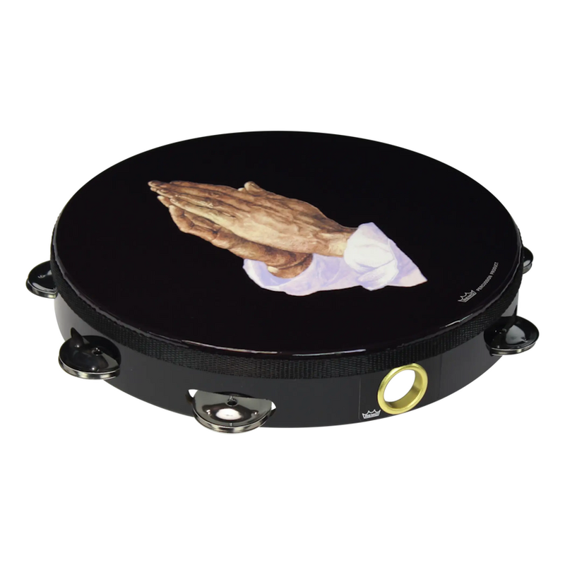 Remo NEW Remo Praise Tambourine - Praying Hands - 10"