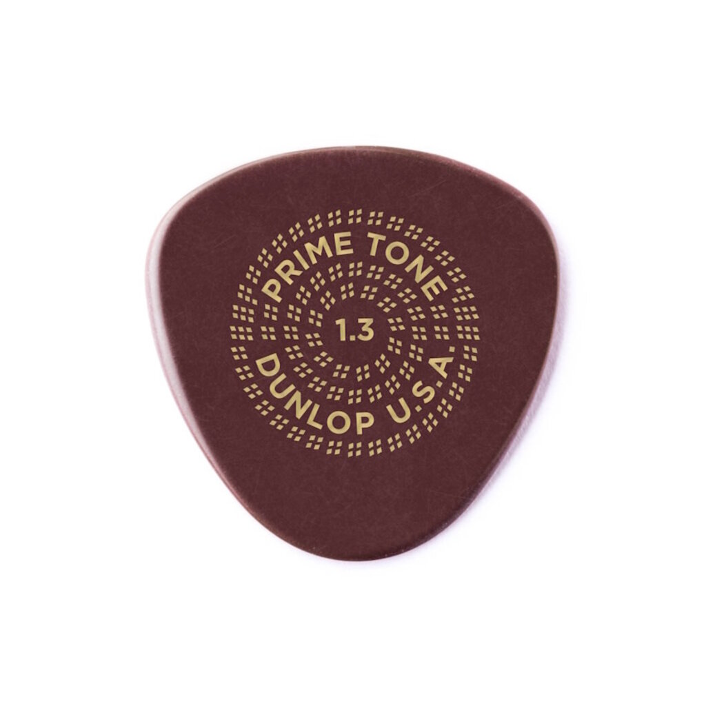 Dunlop NEW Dunlop Primetone Semi-Round Smooth Picks - 1.3mm - Pack of 3