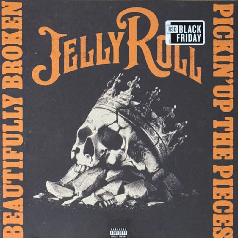 Vinyl NEW Jelly Roll– Beautifully Broken (Pickin' Up The Pieces)-RSD