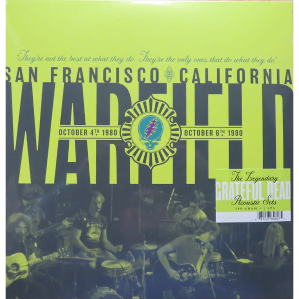 Vinyl NEW Grateful Dead– The Warfield - San Francisco, CA Oct 4&6 1980-RSD
