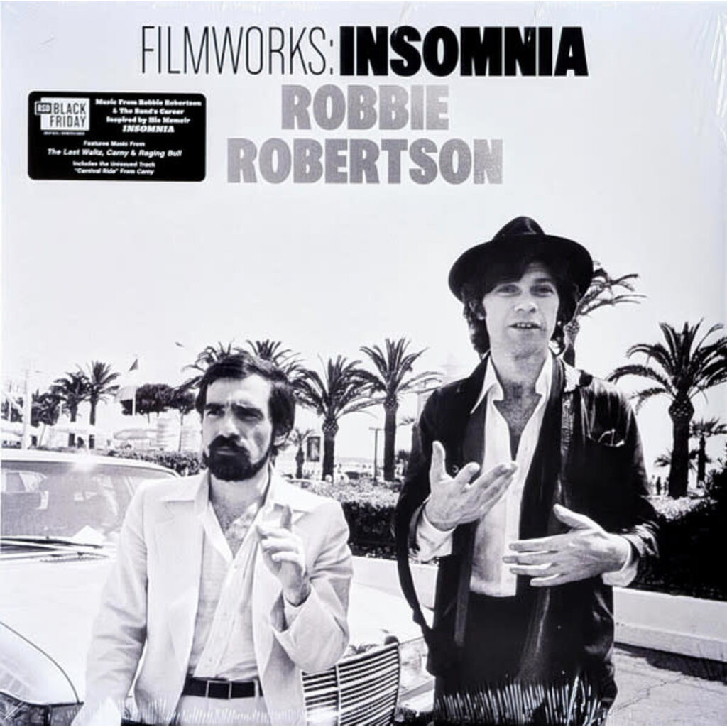 Vinyl NEW Robbie Robertson – Filmworks: Insomnia-RSD