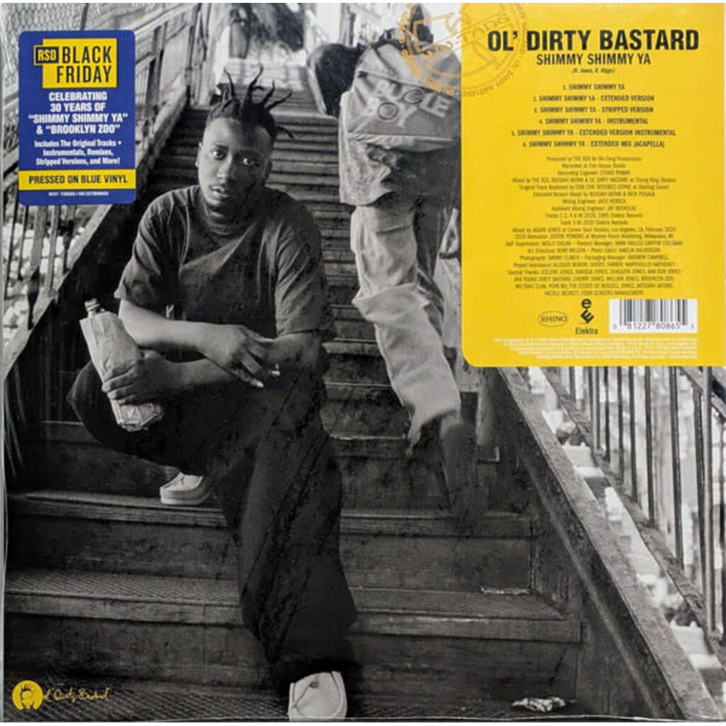 Vinyl NEW Ol' Dirty Bastard – Shimmy Shimmy Ya / Brooklyn Zoo-RSD