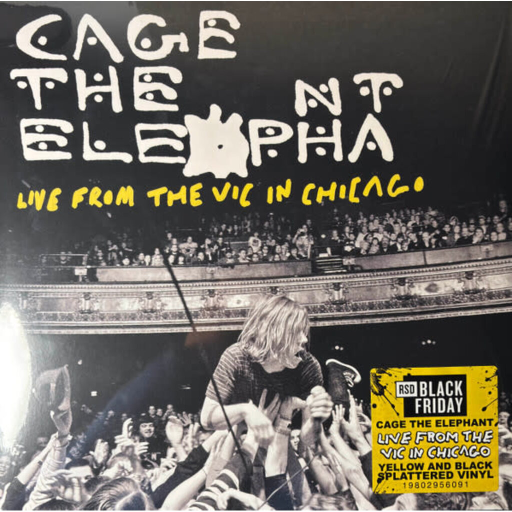 Vinyl NEW Cage The Elephant – Live From The Vic In Chicago-RSD