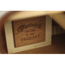 Martin DEMO Martin Road Series D-10E - Natural Sapele (357)
