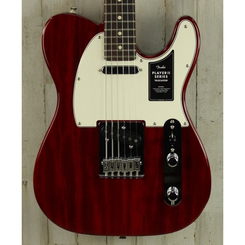 Fender DEMO Fender Player II Telecaster - Transparent Cherry  (042)