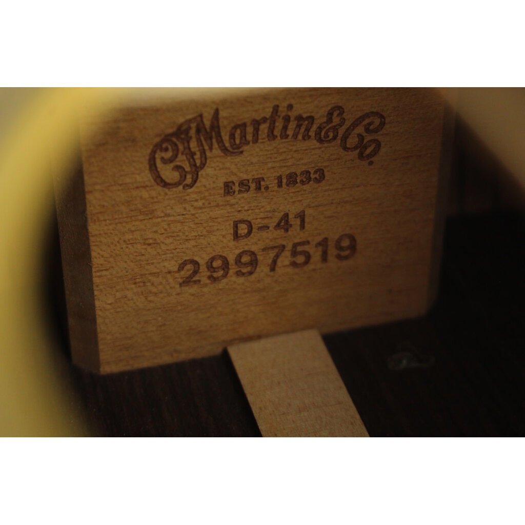 Martin NEW 2025 Martin Standard Series D-41 - Natural w/ Aging Toner (519)
