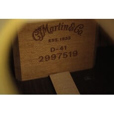 Martin NEW 2025 Martin Standard Series D-41 - Natural w/ Aging Toner (519)