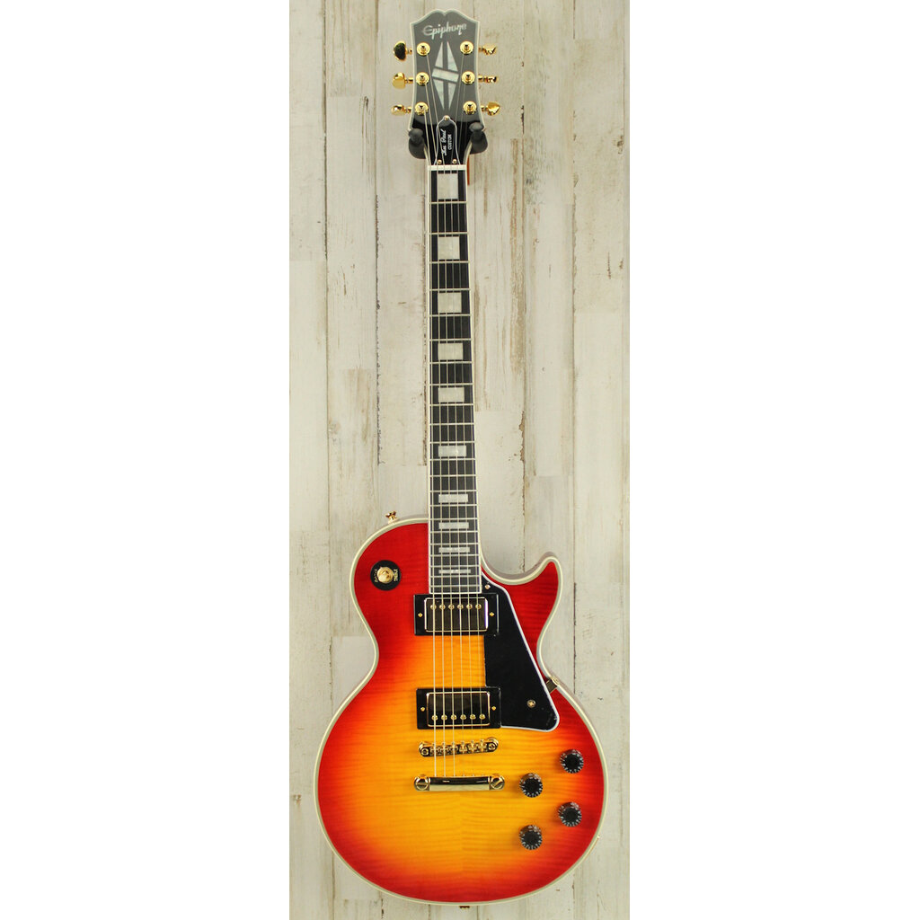 Epiphone DEMO Epiphone Les Paul Custom Figured - Heritage Cherry Sunburst (320)