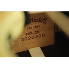 Martin NEW 2025 Martin Standard Series HD-28E - Natural w/ Aging Toner (420)