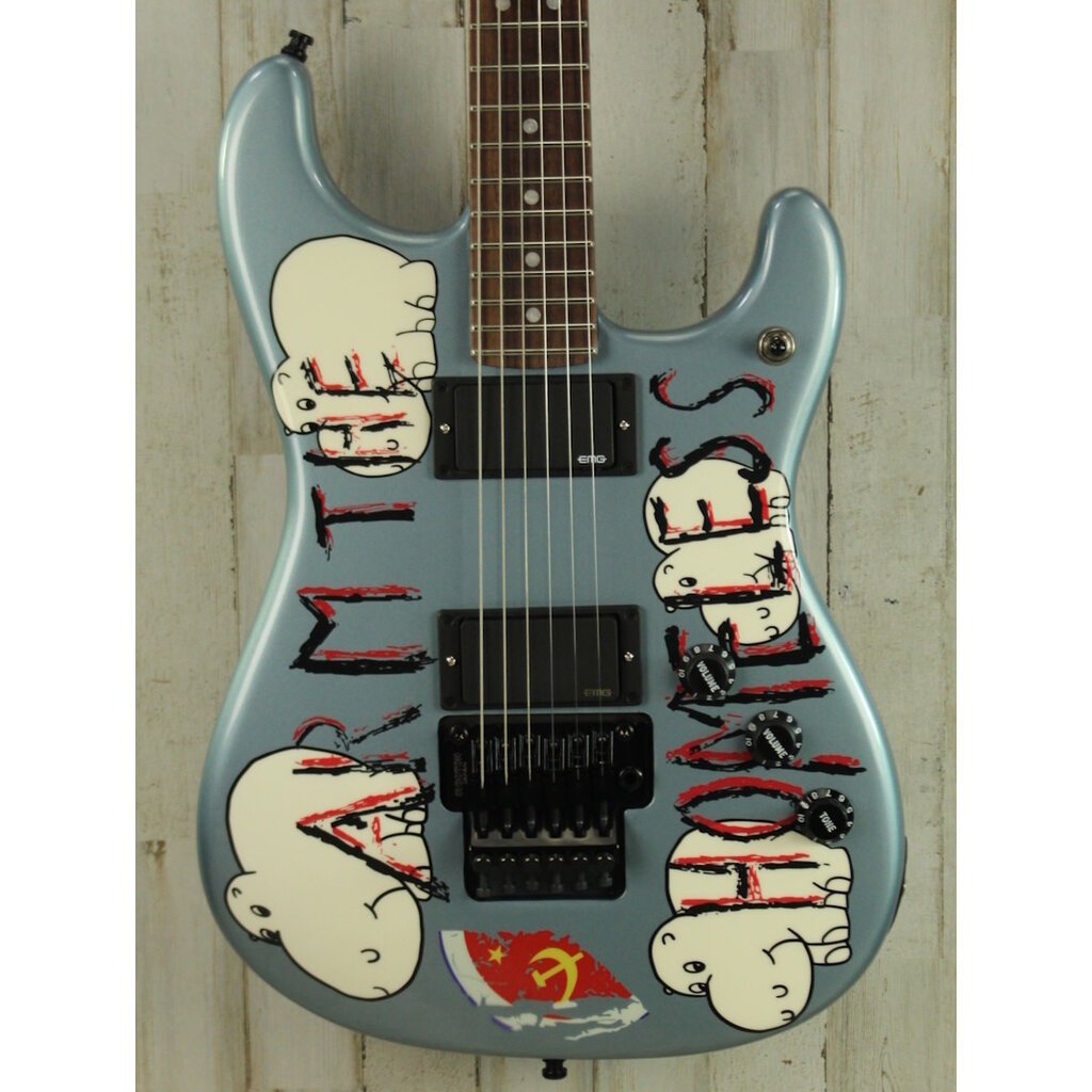 Fender NEW Fender Tom Morello Arm The Homeless - Blue Ice Metallic (165)