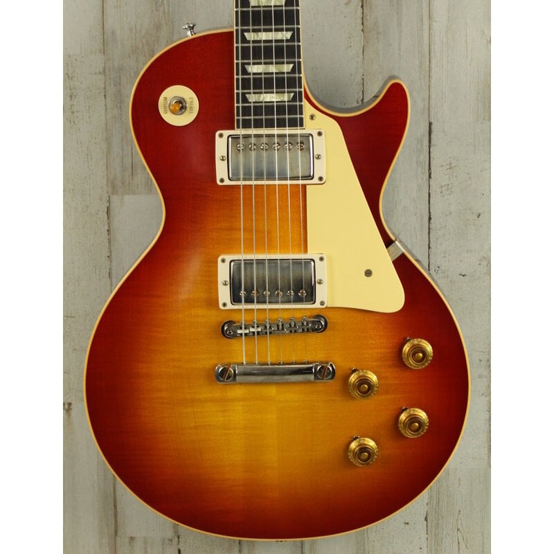 Gibson Custom DEMO Gibson Custom 1958 Les Paul Standard Reissue - Washed Cherry Sunburst VOS (946)
