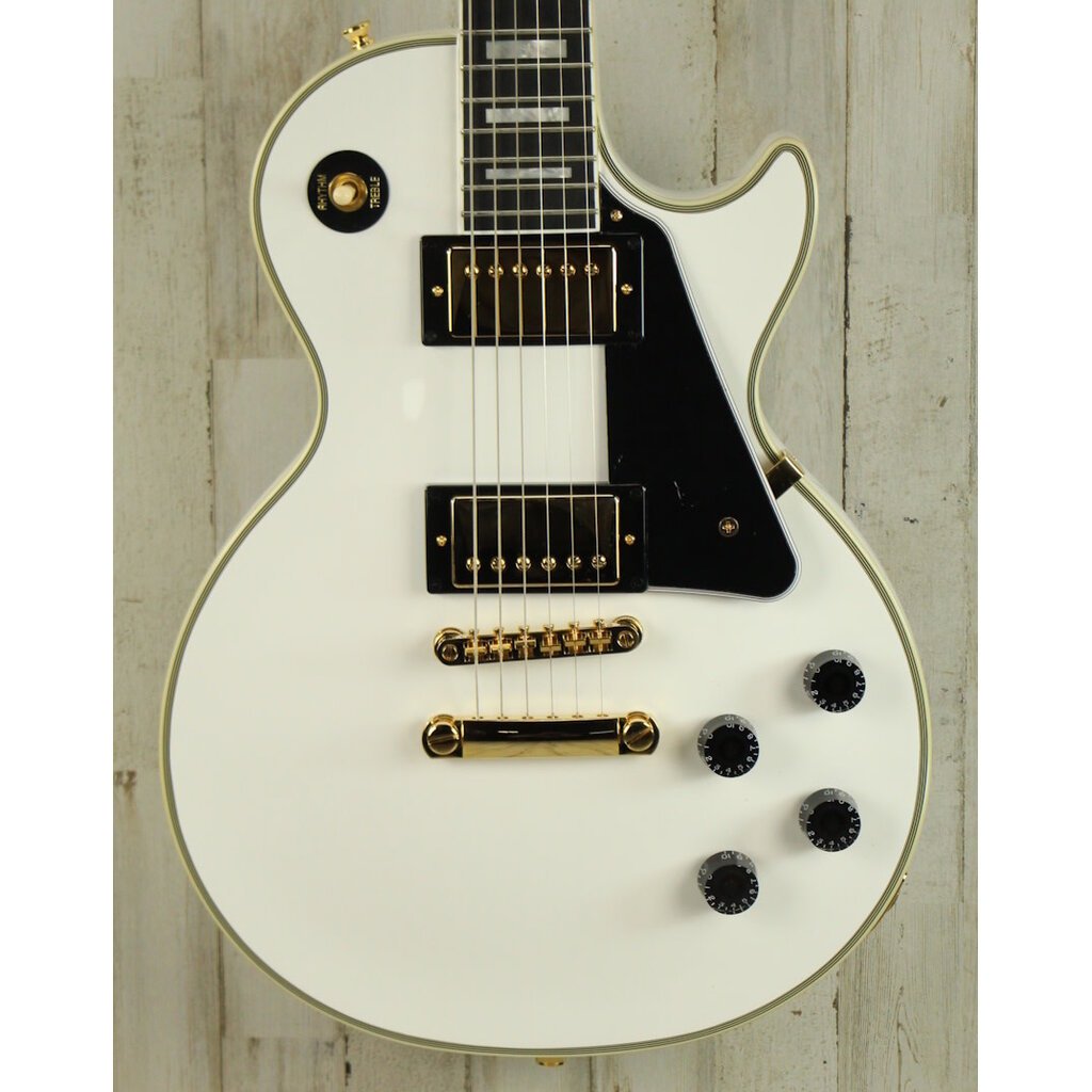 Epiphone DEMO Epiphone Inspired by Gibson Custom Les Paul Custom - Alpine White (491)