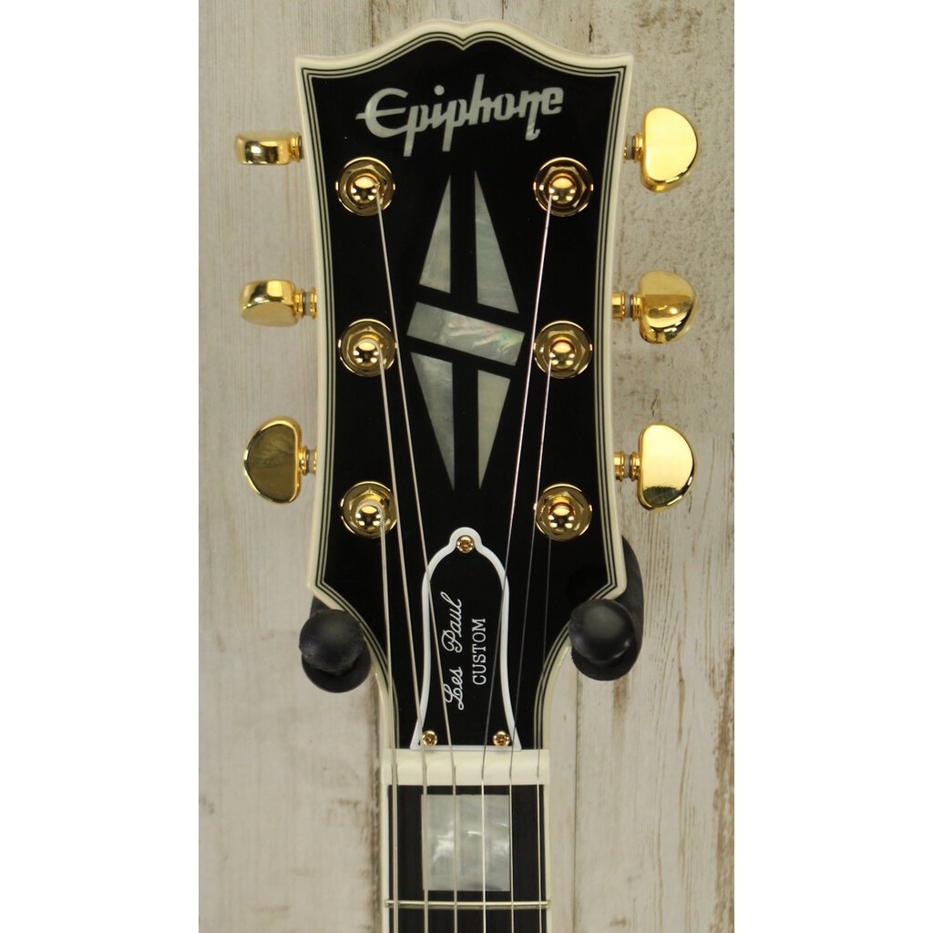 Epiphone DEMO Epiphone Inspired by Gibson Custom Les Paul Custom - Alpine White (491)