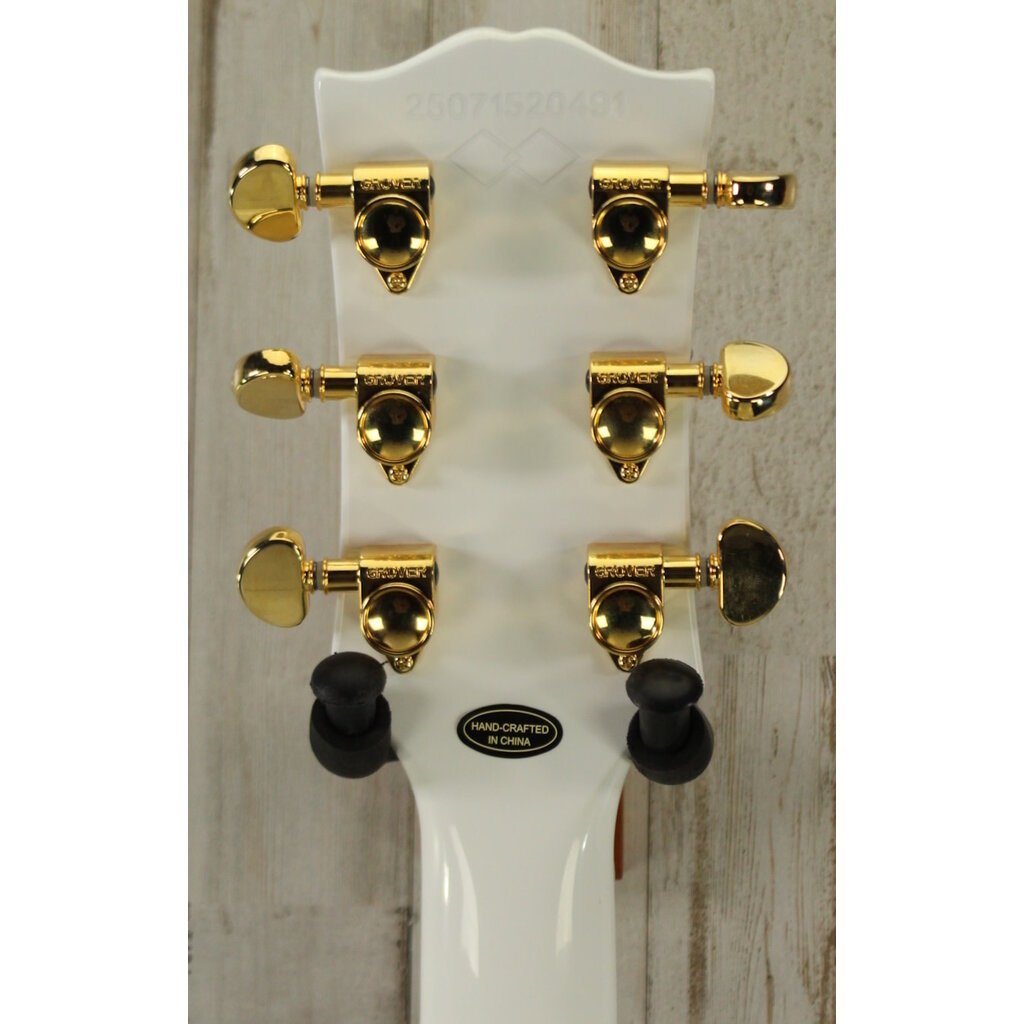 Epiphone DEMO Epiphone Inspired by Gibson Custom Les Paul Custom - Alpine White (491)