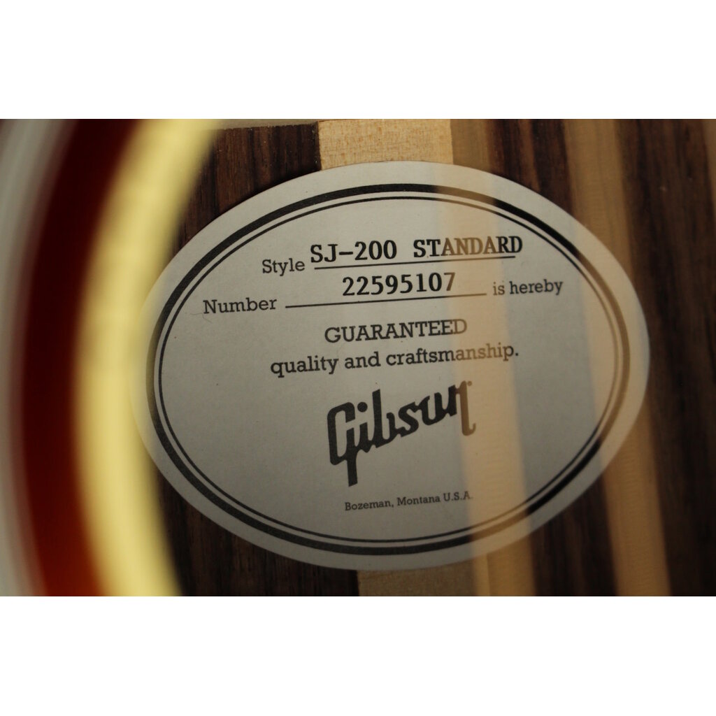 Gibson NEW Gibson SJ-200 Standard Rosewood - Rosewood Burst (107)