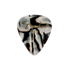 Fender NEW Fender Graphic Picks - Zebra - Thin - Pack of 12