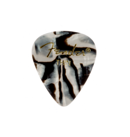 Fender NEW Fender Graphic Picks - Zebra - Thin - Pack of 12