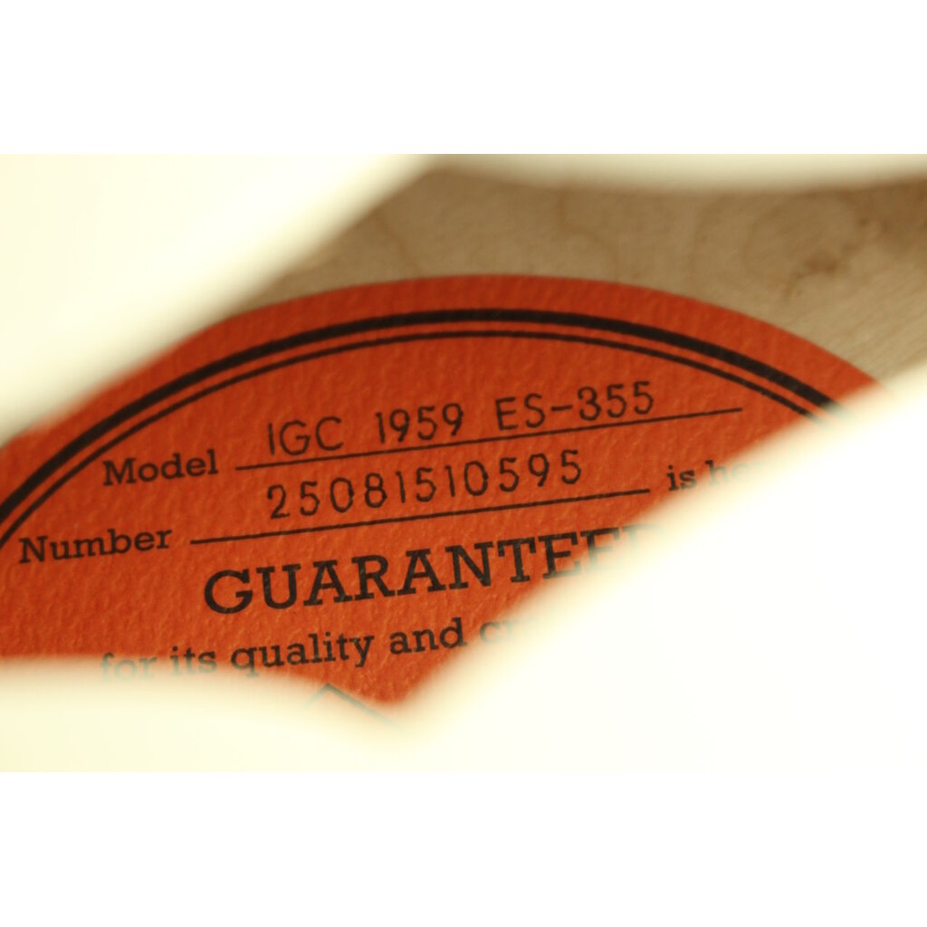 Epiphone DEMO Epiphone 1959 ES-355 - Classic White (595)