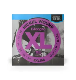 D'Addario NEW D'Addario Fender Bass VI Electric Guitar Strings - .024-.084