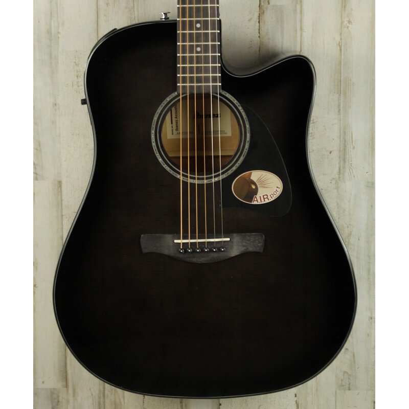 Ibanez DEMO Ibanez Advanced Acoustic AAD77CE - Transparent Black Sunburst High Gloss (511)