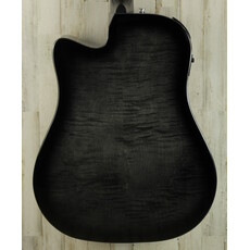 Ibanez DEMO Ibanez Advanced Acoustic AAD77CE - Transparent Black Sunburst High Gloss (511)