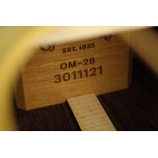 Martin NEW 2025 Martin Standard Series OM-28 - Natural w/ Aging Toner (121)