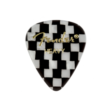 Fender NEW Fender Graphic Picks - Checker - Heavy - Pack of 12