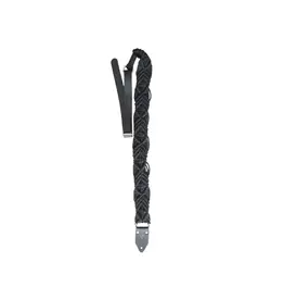 LM NEW LM Macrame Guitar Strap - Black