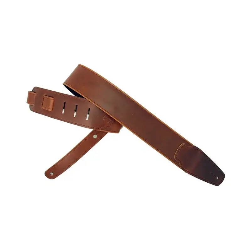 LM NEW LM Artisan Guitar Strap - Luxe Edition - Maroon