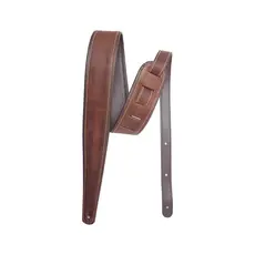 LM NEW LM Premier Guitar Strap - Craftsman Leather - Whiskey