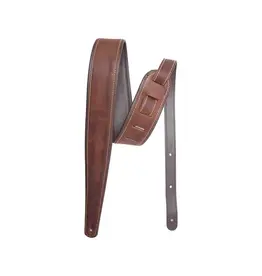 LM NEW LM Premier Guitar Strap - Craftsman Leather - Whiskey
