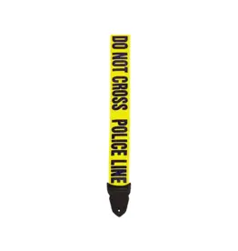 LM NEW LM Police Line Guitar Strap