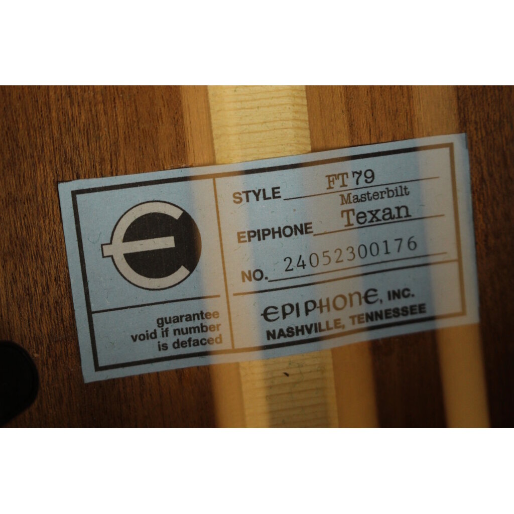 Epiphone USED Epiphone Masterbilt Texan (176)