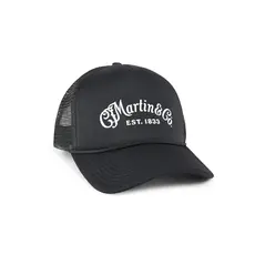 Martin NEW Martin Classic Trucker Hat - Black/Mesh