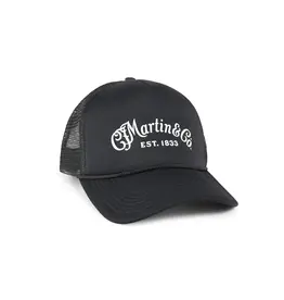 Martin NEW Martin Classic Trucker Hat - Black/Mesh