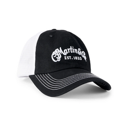 Martin NEW Martin Trucker Hat - Black/White