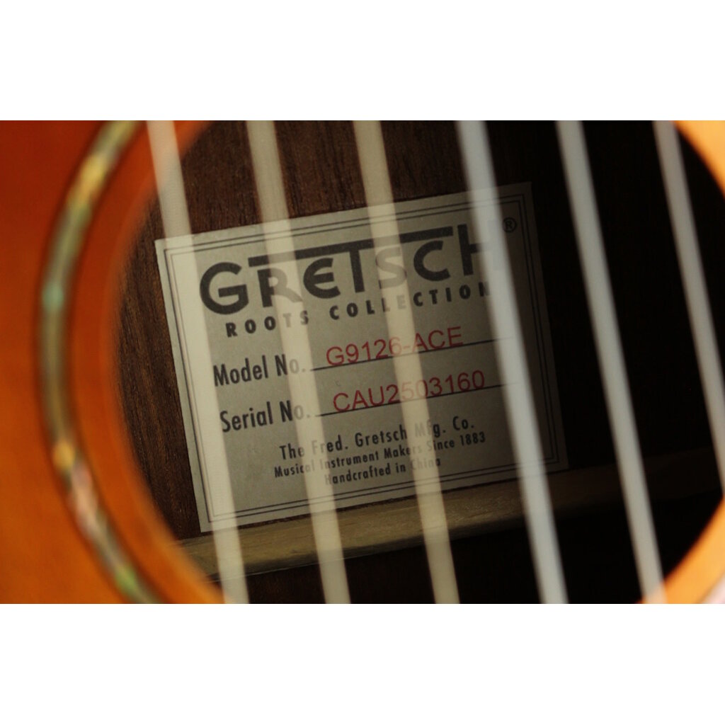 Gretsch DEMO Gretsch G9126 A.C.E. Guitar Ukulele - Honey Mahogany Stain (160)