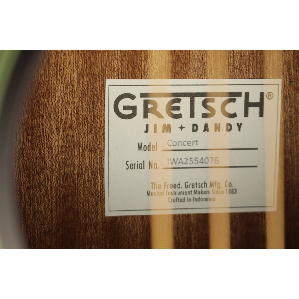 Gretsch DEMO Gretsch Jim Dandy Concert - Deep Cherry Burst (076)