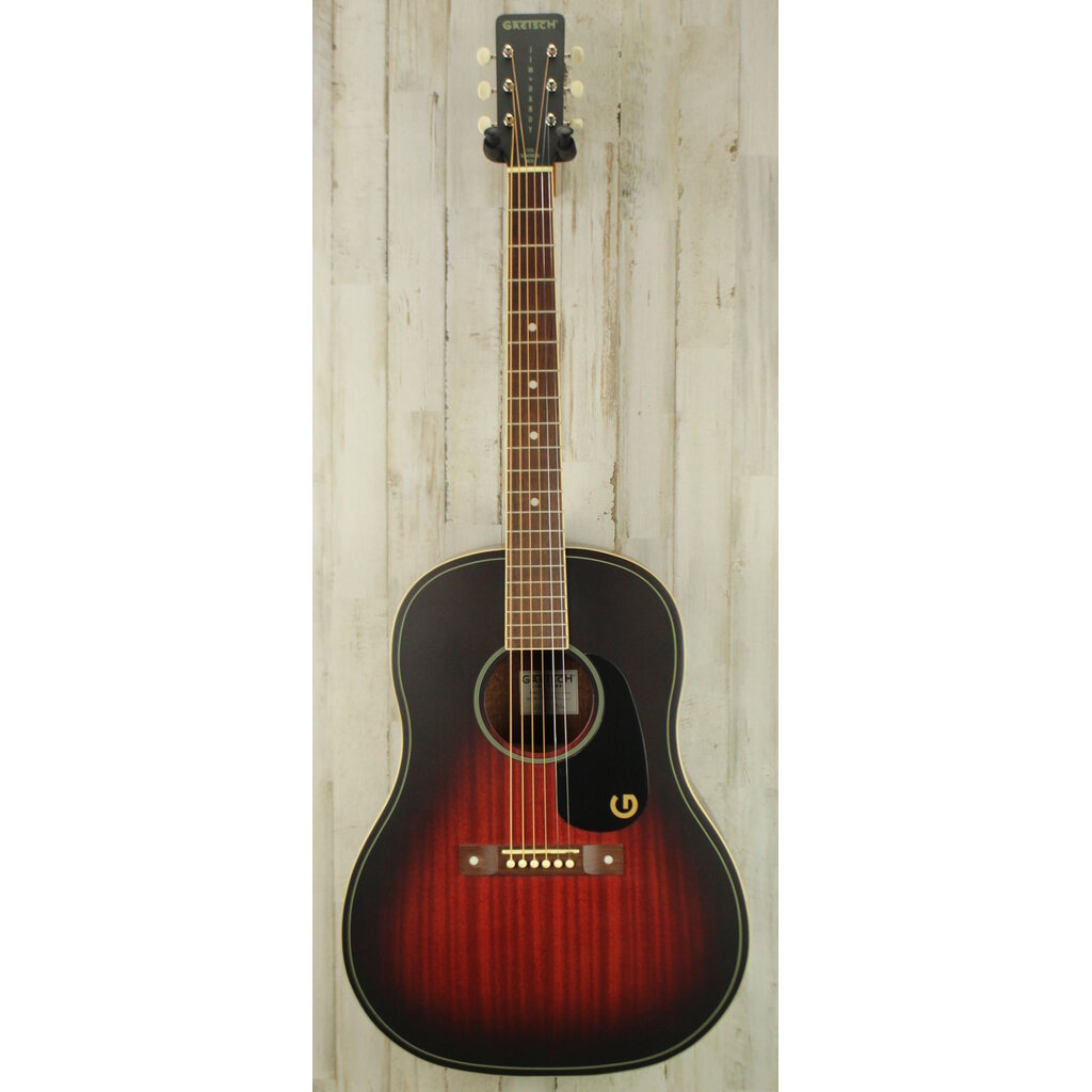 Gretsch DEMO Gretsch Jim Dandy Dreadnought - Deep Cherry Burst (681)