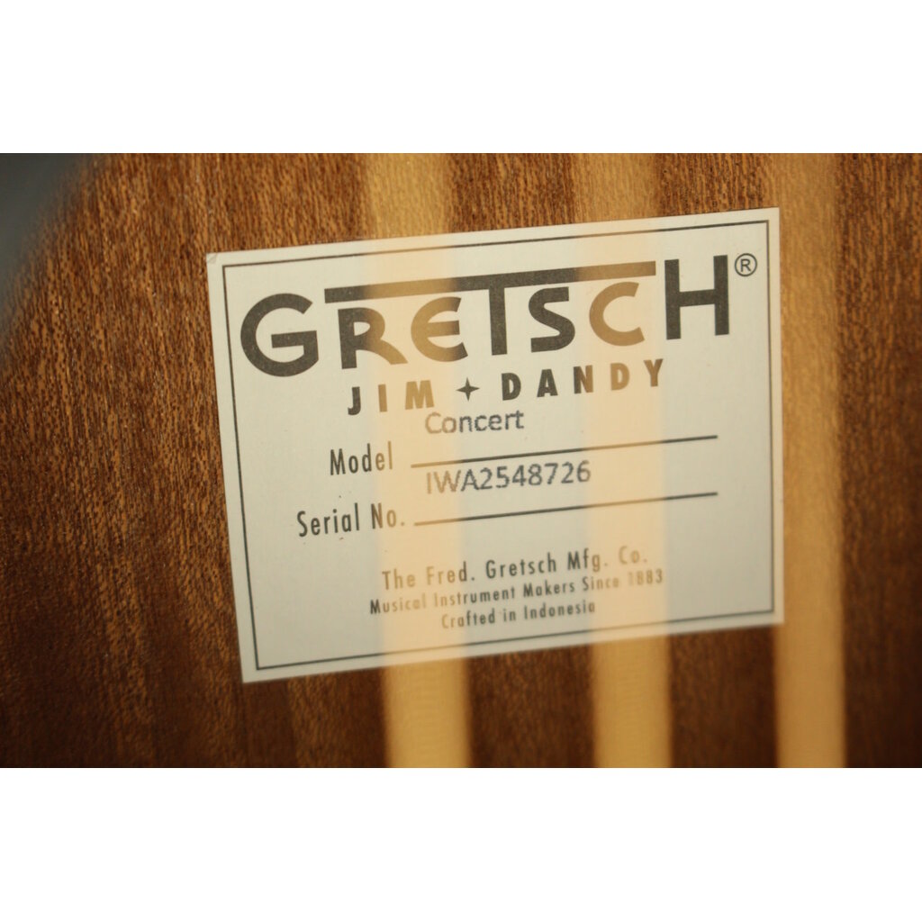 Gretsch DEMO Gretsch Jim Dandy Concert - Rex Burst (726)